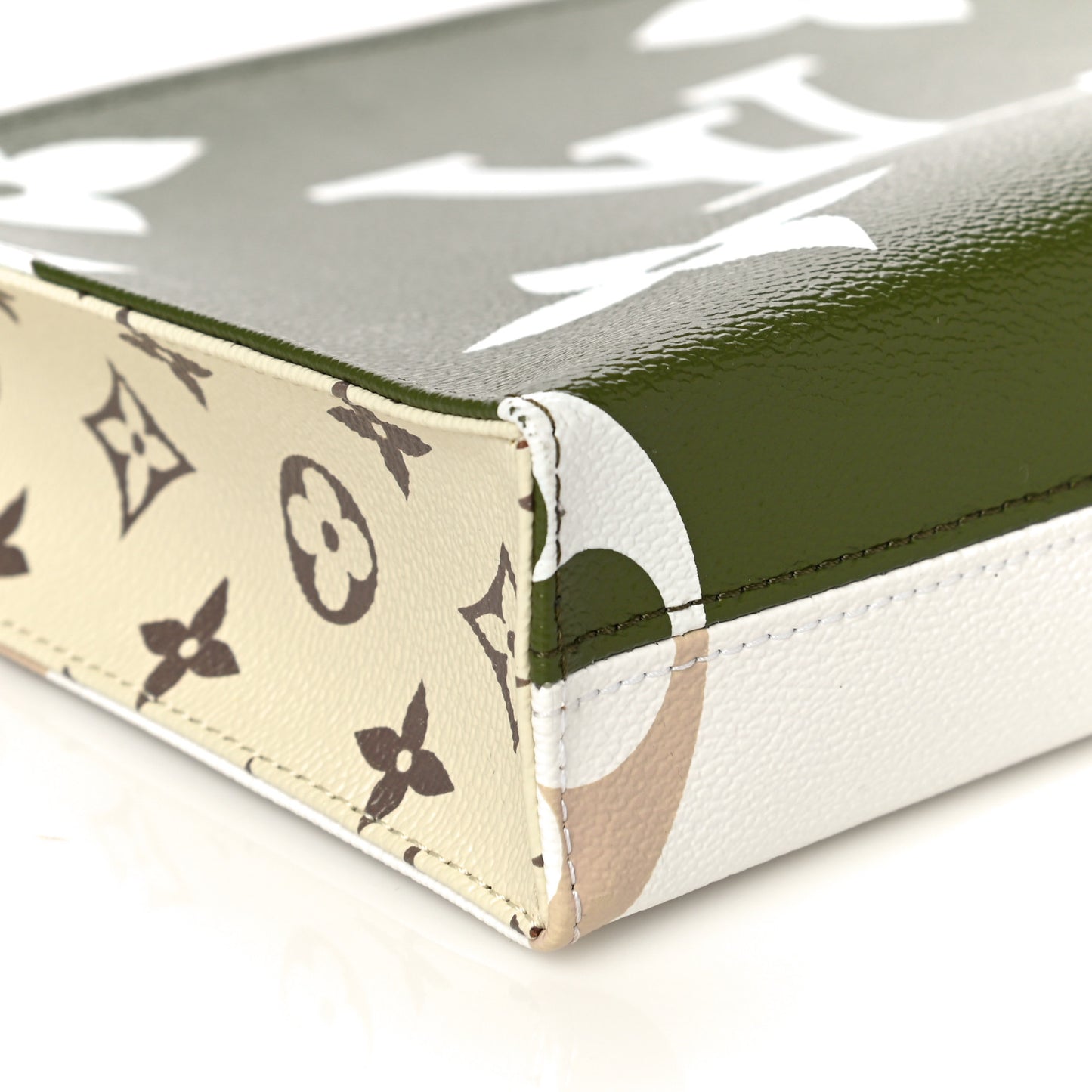 Monogram Giant Toiletry Pouch 26 Kaki