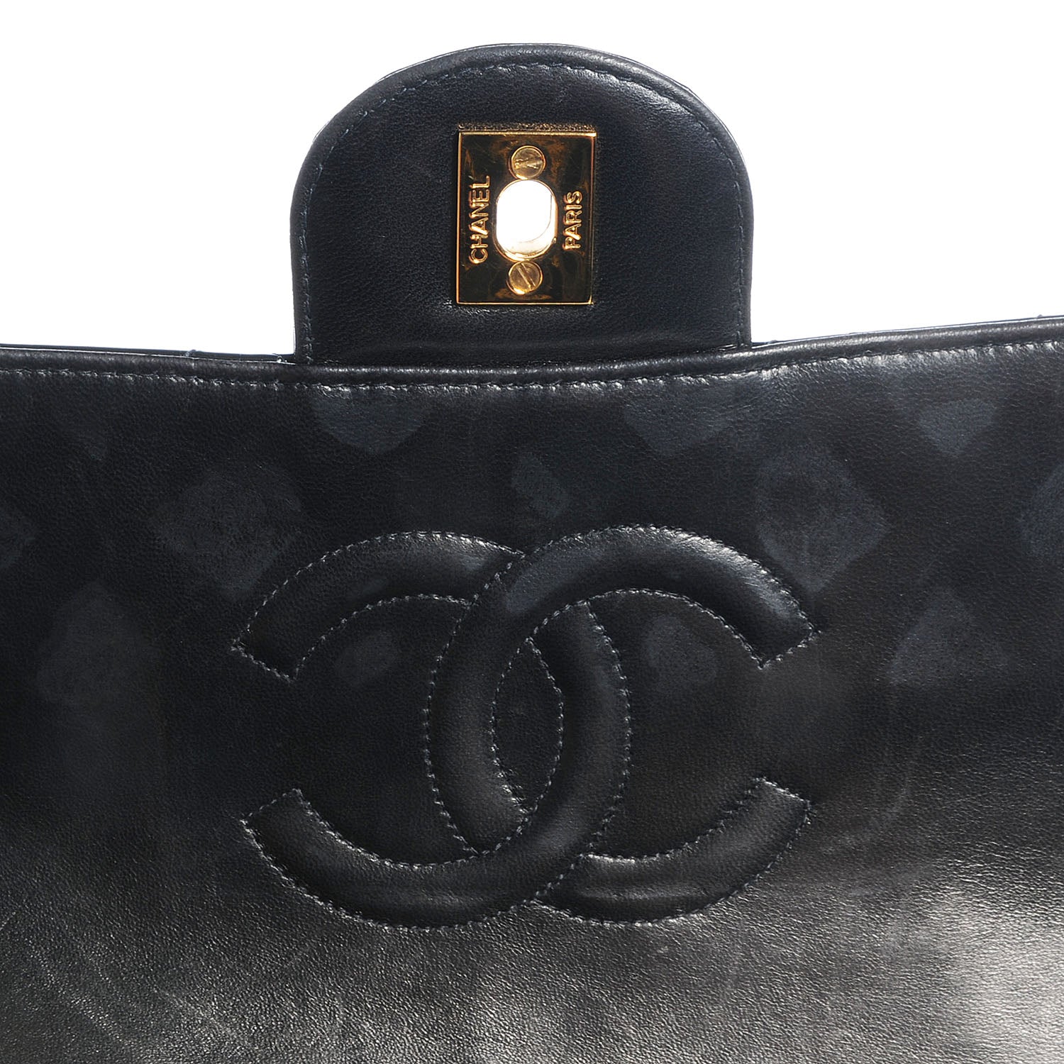 Chanel Patent Quilted Backpack Black 8 of 11