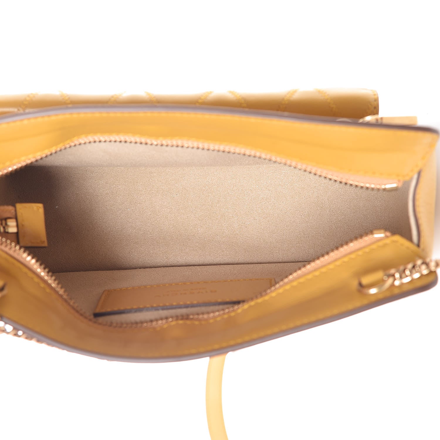 Givenchy Goatskin Diamond Quilted Pocket Crossbody Golden 5 of 9