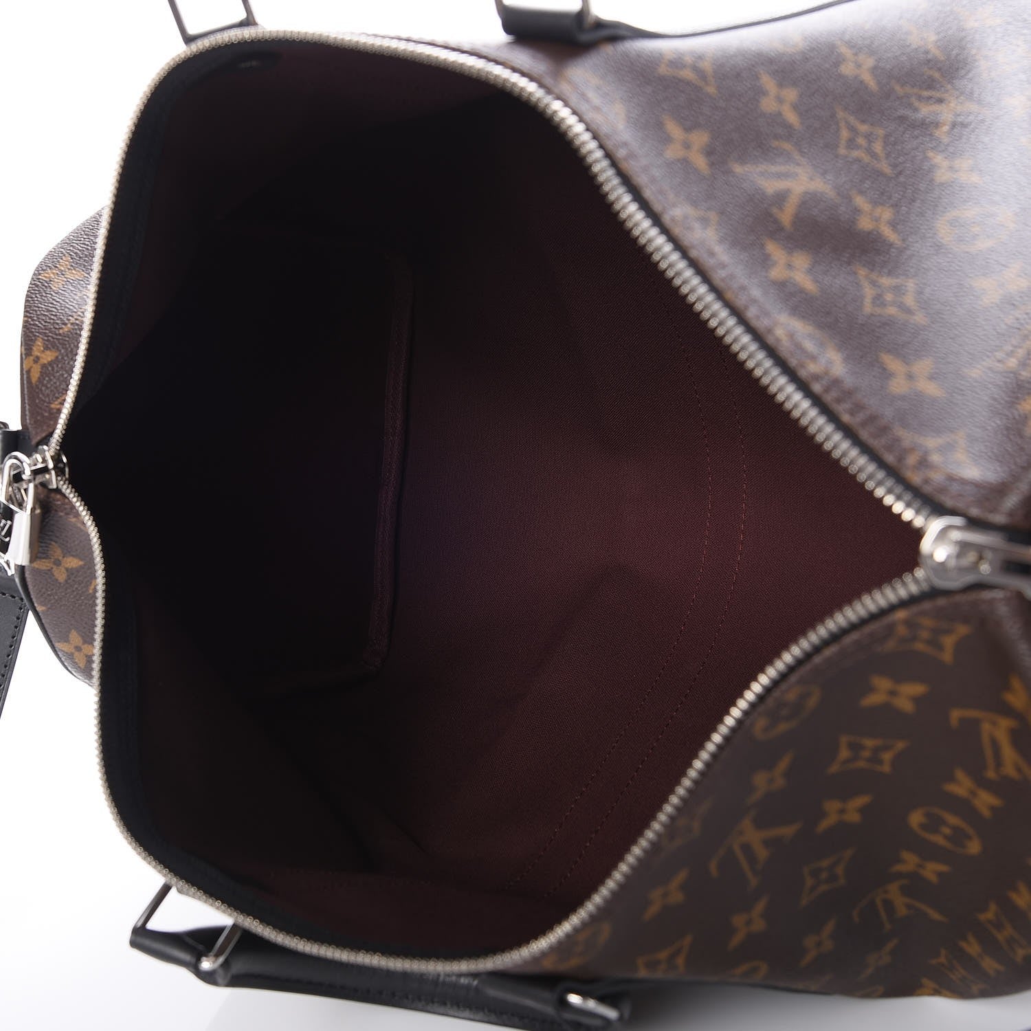 Louis Vuitton Monogram Macassar Keepall Bandouliere 45 5 of 8