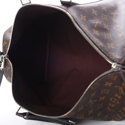 Louis Vuitton Monogram Macassar Keepall Bandouliere 45 5 of 8