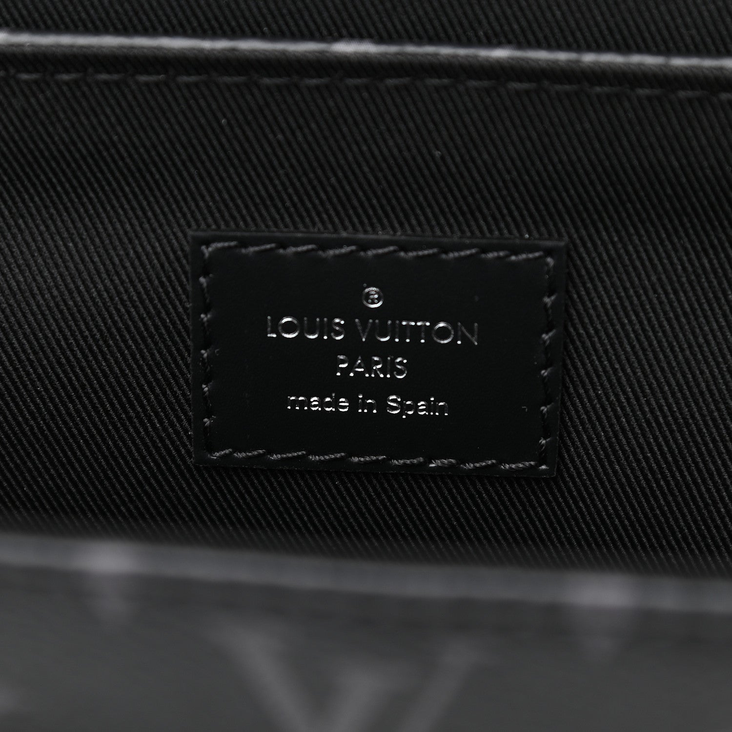 Louis Vuitton Monogram Eclipse District PM Black 6 of 8