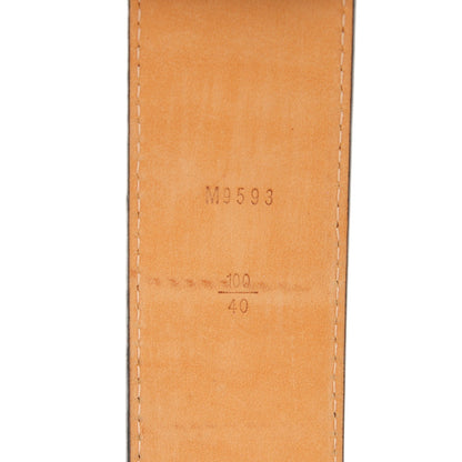 Louis Vuitton Epi Electric 40mm LV Initiales Belt 100 Black 7 of 7