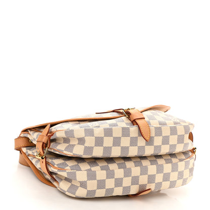 Louis Vuitton Damier Azur Saumur MM 4 of 9