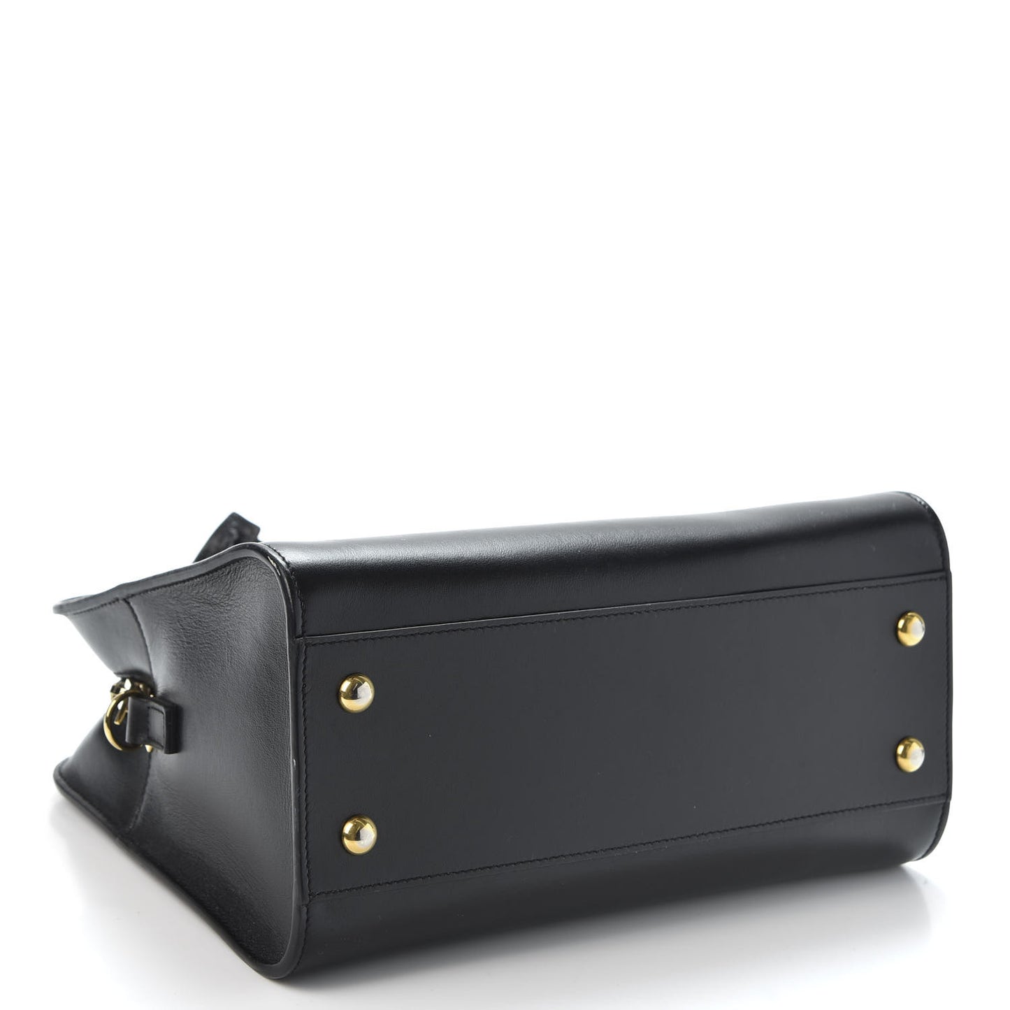 Calfskin Monogram Baby Cabas Black