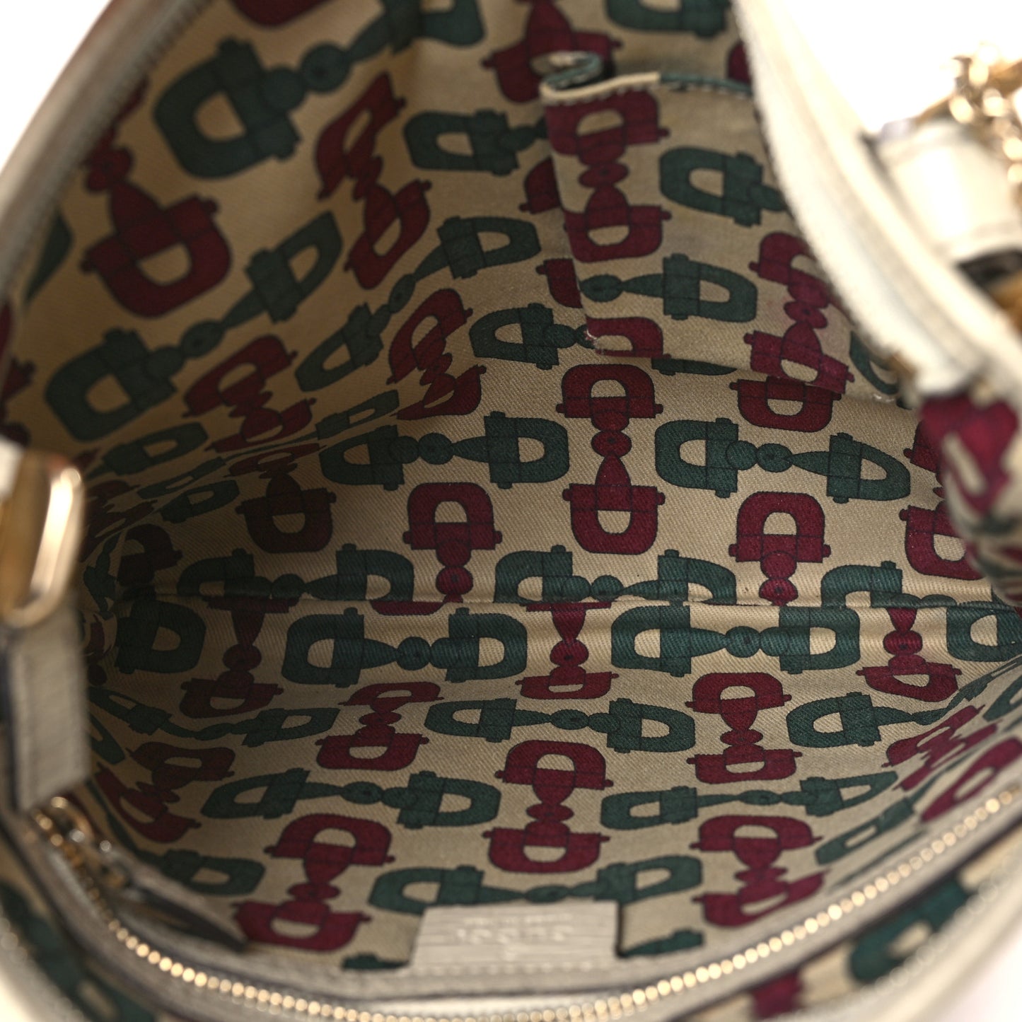 Monogram Web Jolicoeur Charms Messenger White