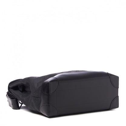 Louis Vuitton Taurillon Monogram Steamer PM Black 3 of 8