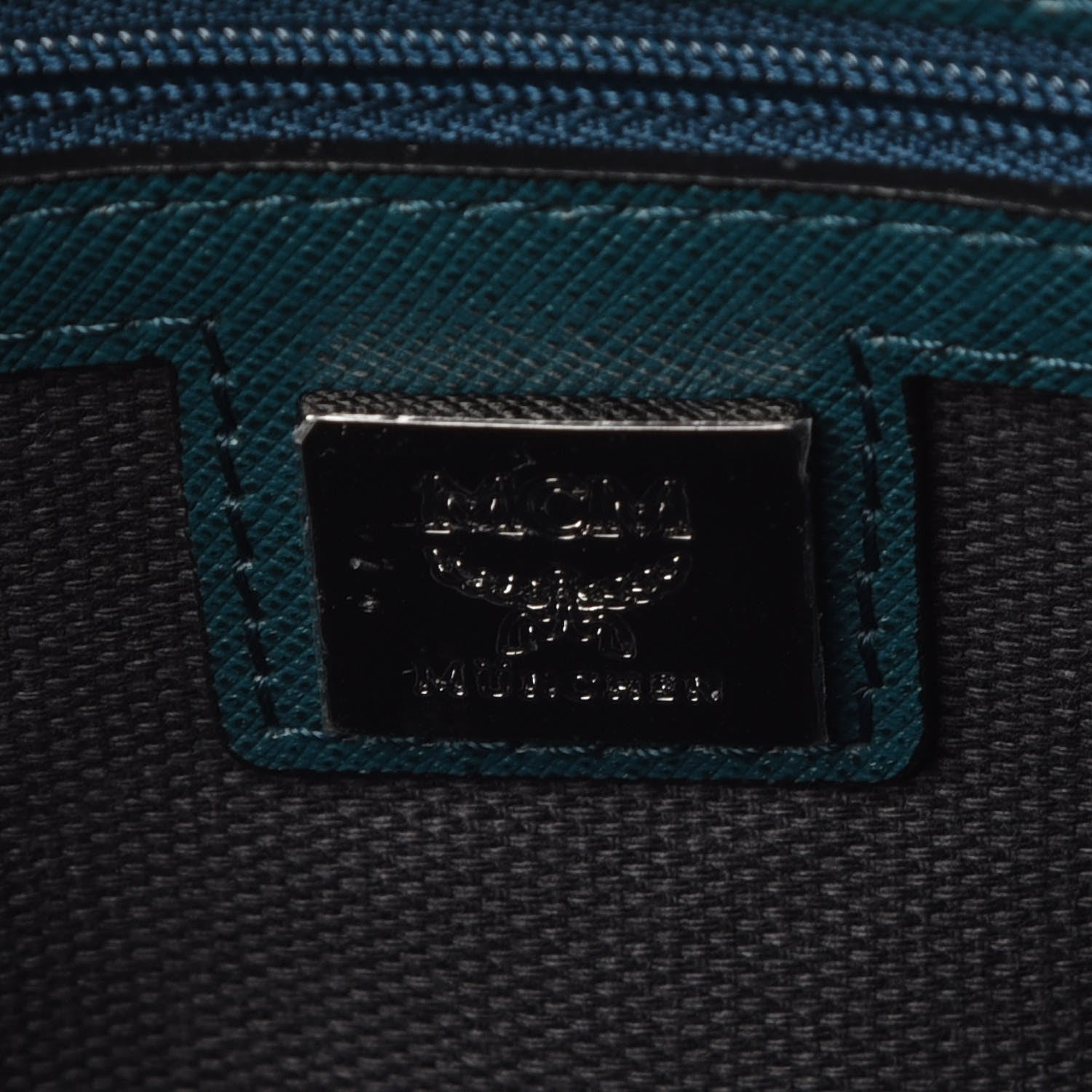 MCM Visetos Craig And Karl Beyond Snowdome Pouch Black 8 of 10