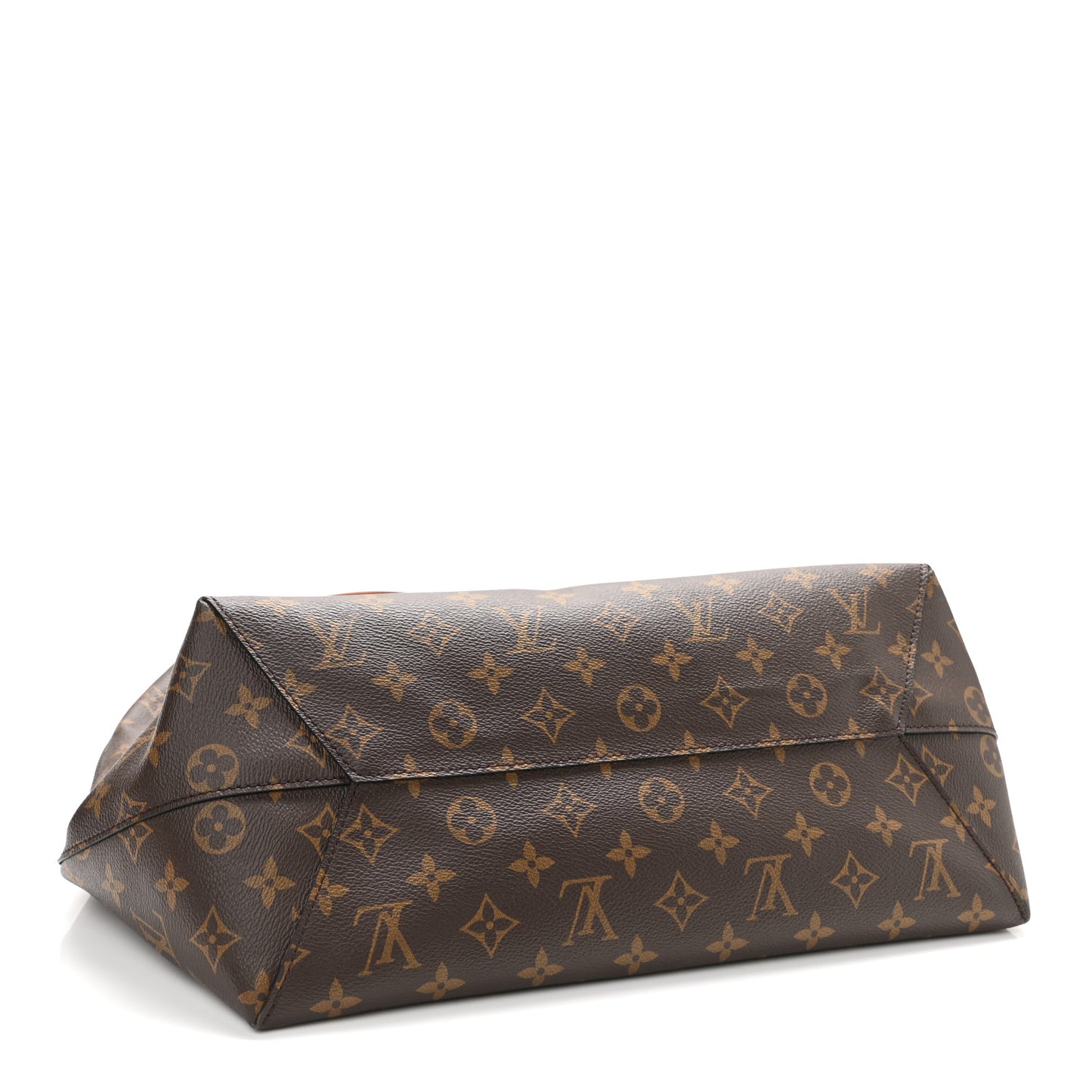Monogram Flower Hobo Caramel