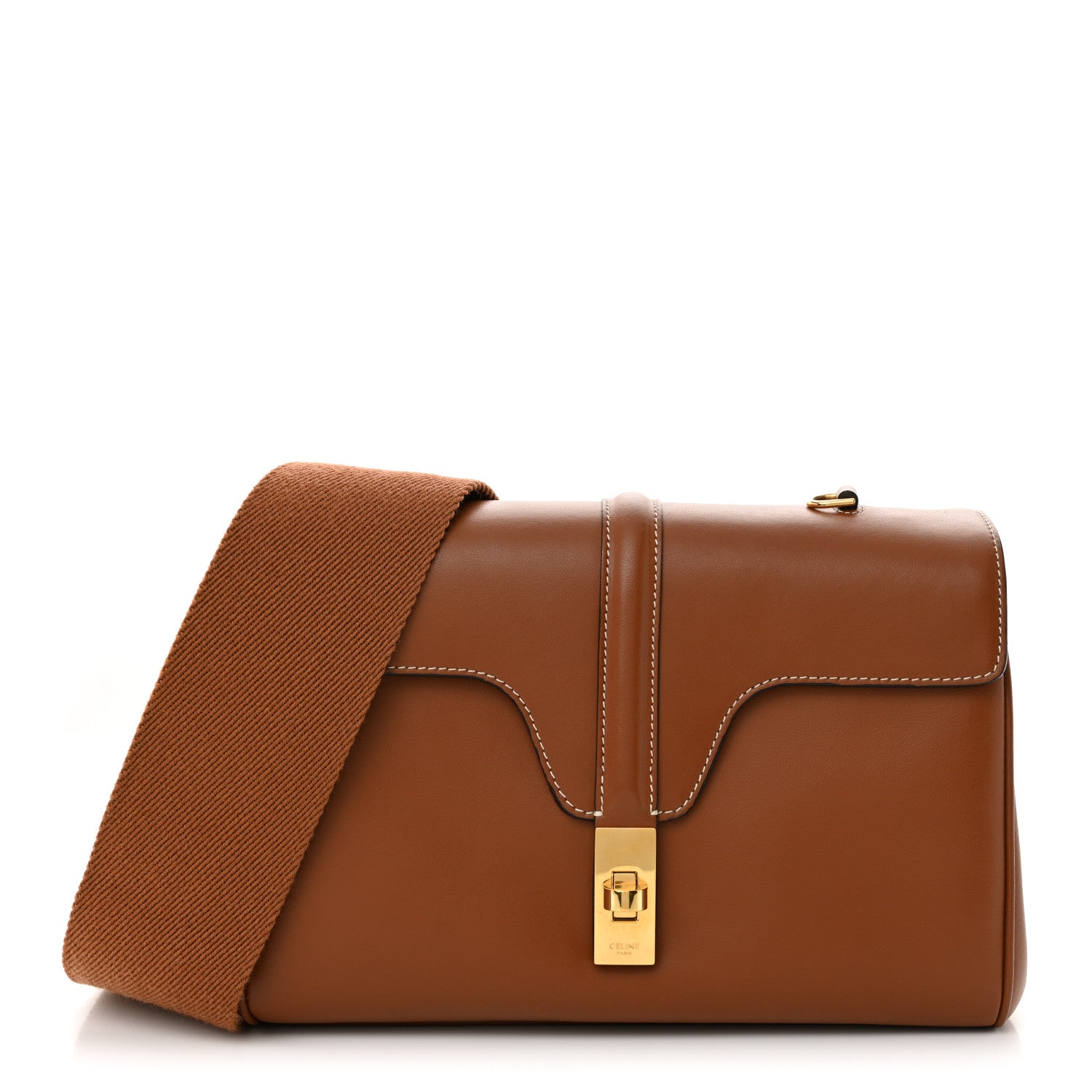 Celine Smooth Calfskin Teen 16 Crossbody Bag Soft Tan 1 of 11