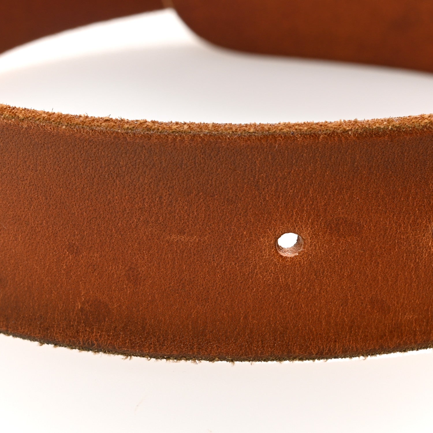 Gucci Faded Calfskin Double G 40mm Belt 80 32 Cuir 8 of 8