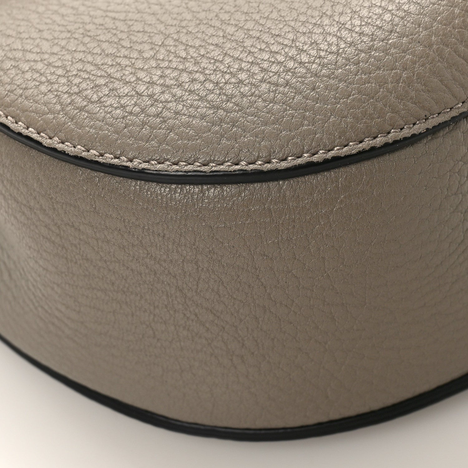 Chloe Grained Lambskin Mini Drew Shoulder Bag Motty Grey 7 of 8