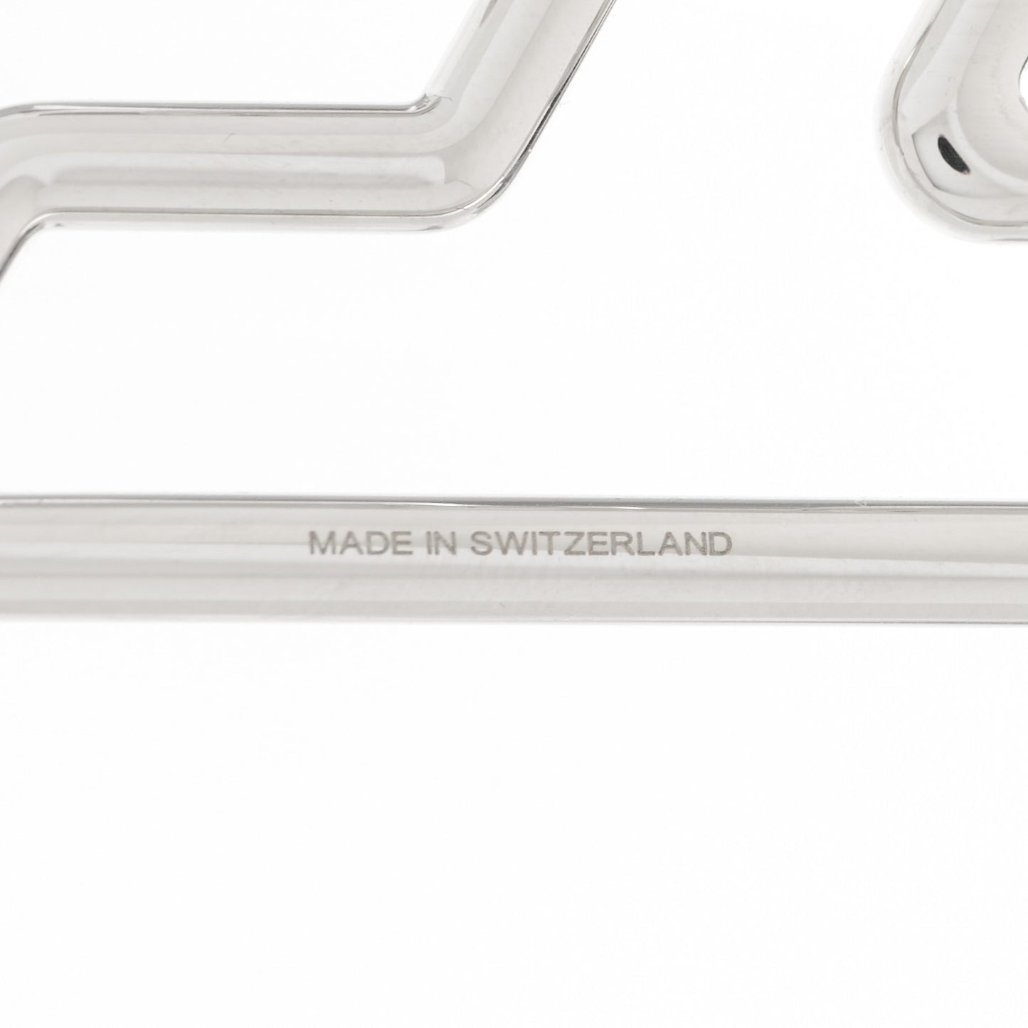 Stainless Steel H Too Speedy Key Ring