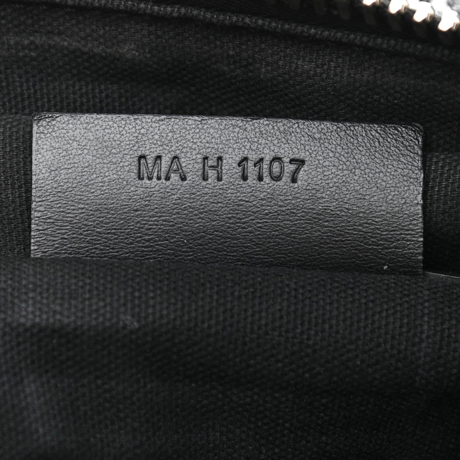 Givenchy Waxed Calfskin Medium Nightingale Logo Strap Black 7 of 11