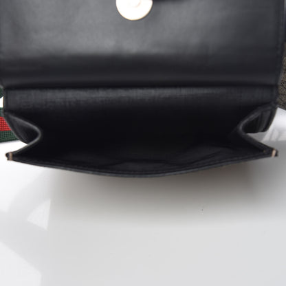 Gucci GG Supreme Monogram Web Belt Bag Black 5 of 14