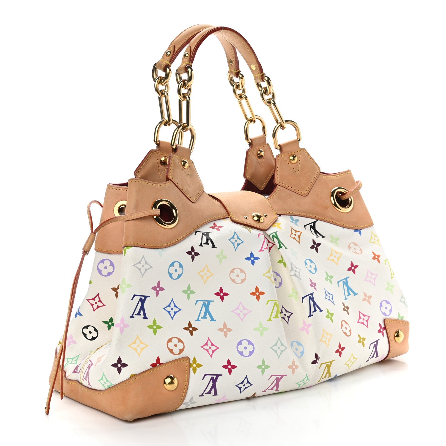 Louis Vuitton Monogram Multicolor Ursula White 3 of 12