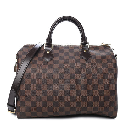 Louis Vuitton Damier Ebene Speedy Bandouliere 30 1 of 9