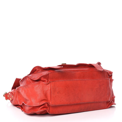 Proenza Schouler Lambskin PS1 Extra Large Satchel Lipstick Red 4 of 19