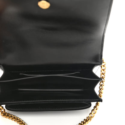 Saint Laurent Velvet Small Monogram Sunset Black 4 of 8