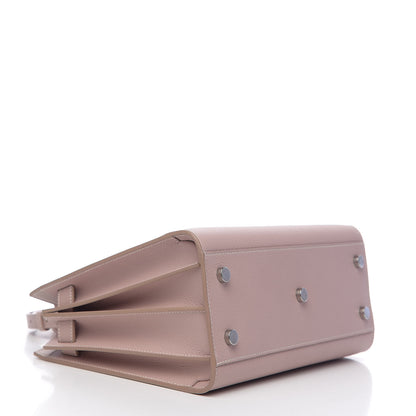 Saint Laurent Grained Calfskin Baby Sac De Jour Antique Rose 3 of 8