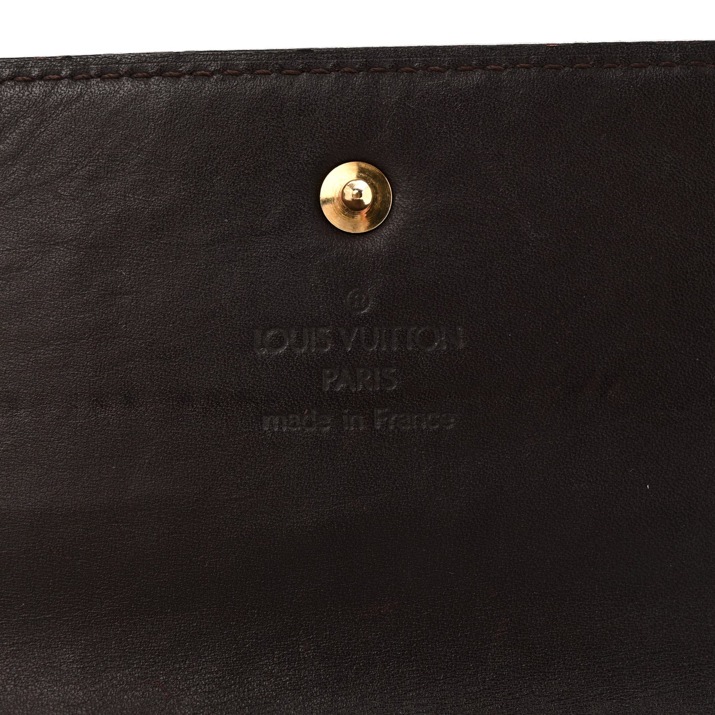 Vernis Porte Tresor International Wallet Amarante