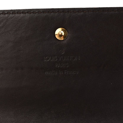 Louis Vuitton Vernis Porte Tresor International Wallet Amarante 6 of 11
