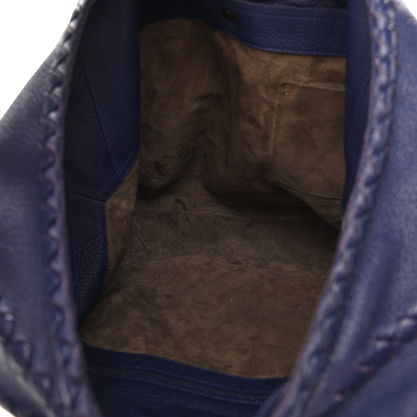 Cervo Deerskin Large Hobo Denim