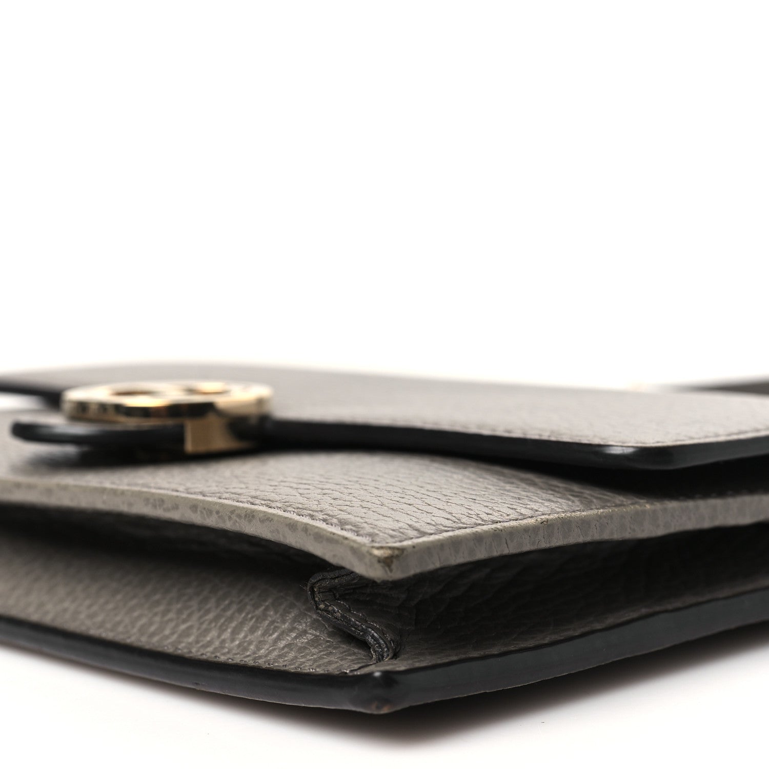Gucci Dollar Calfskin Interlocking G Chain Wallet Loess 10 of 10