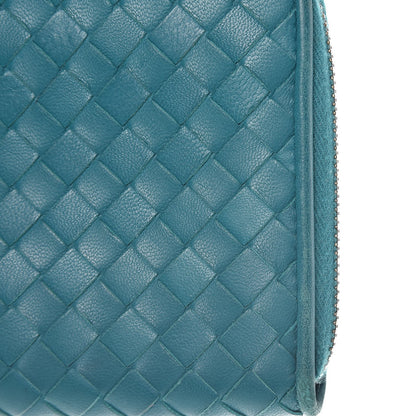 Bottega Veneta Nappa Intrecciato Wristlet Zip Wallet Canard 9 of 10