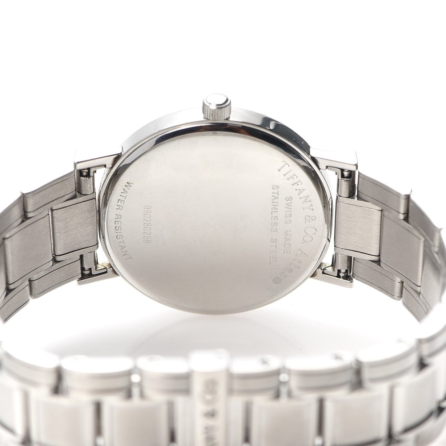 Stainless Steel 33mm Atlas Quartz Watch Black