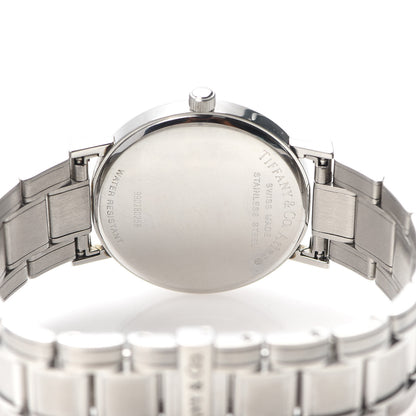 Tiffany Stainless Steel 33mm Atlas Quartz Watch Black 4 of 6