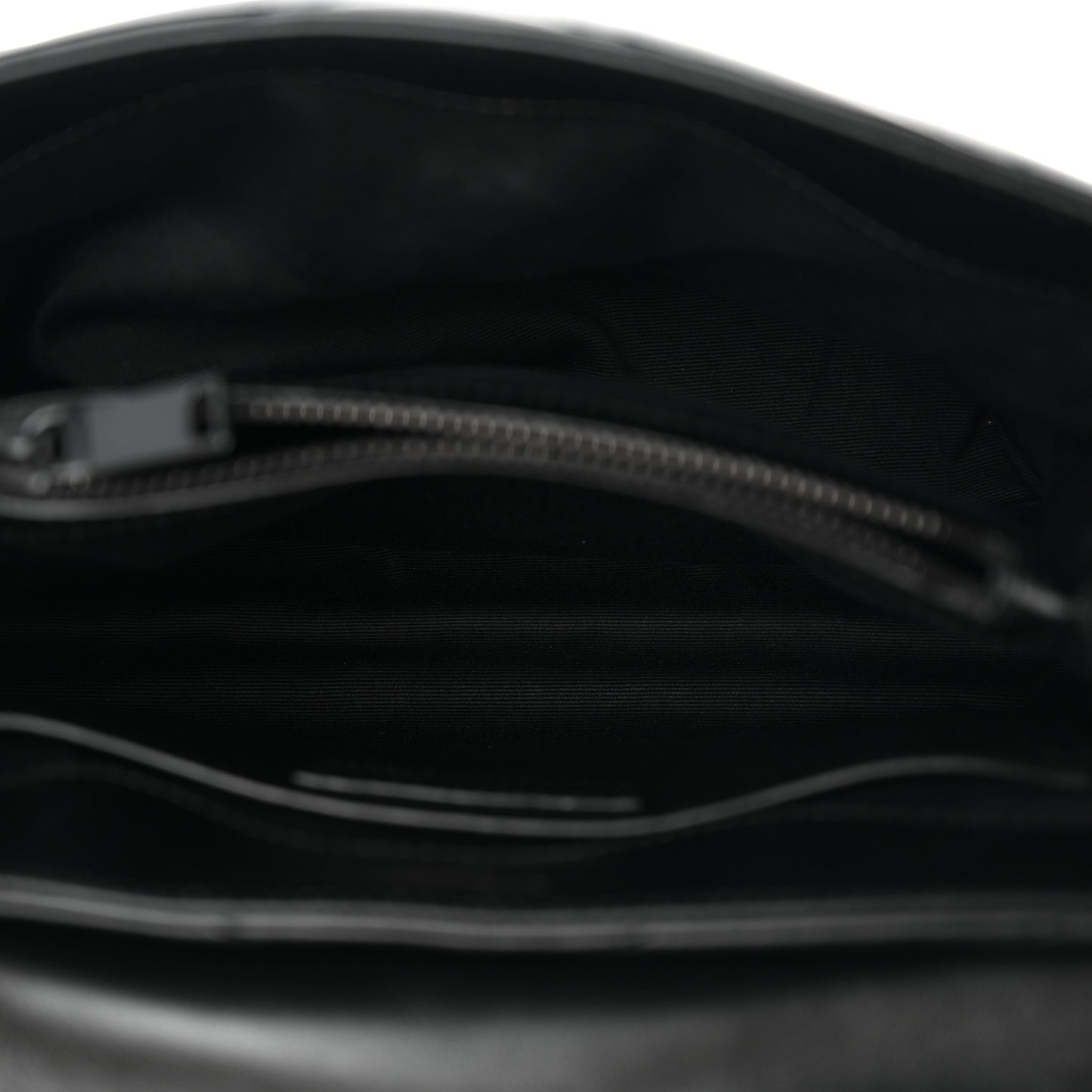 Calfskin Y Quilted Monogram Monochrome Small Loulou Chain Satchel Black Black