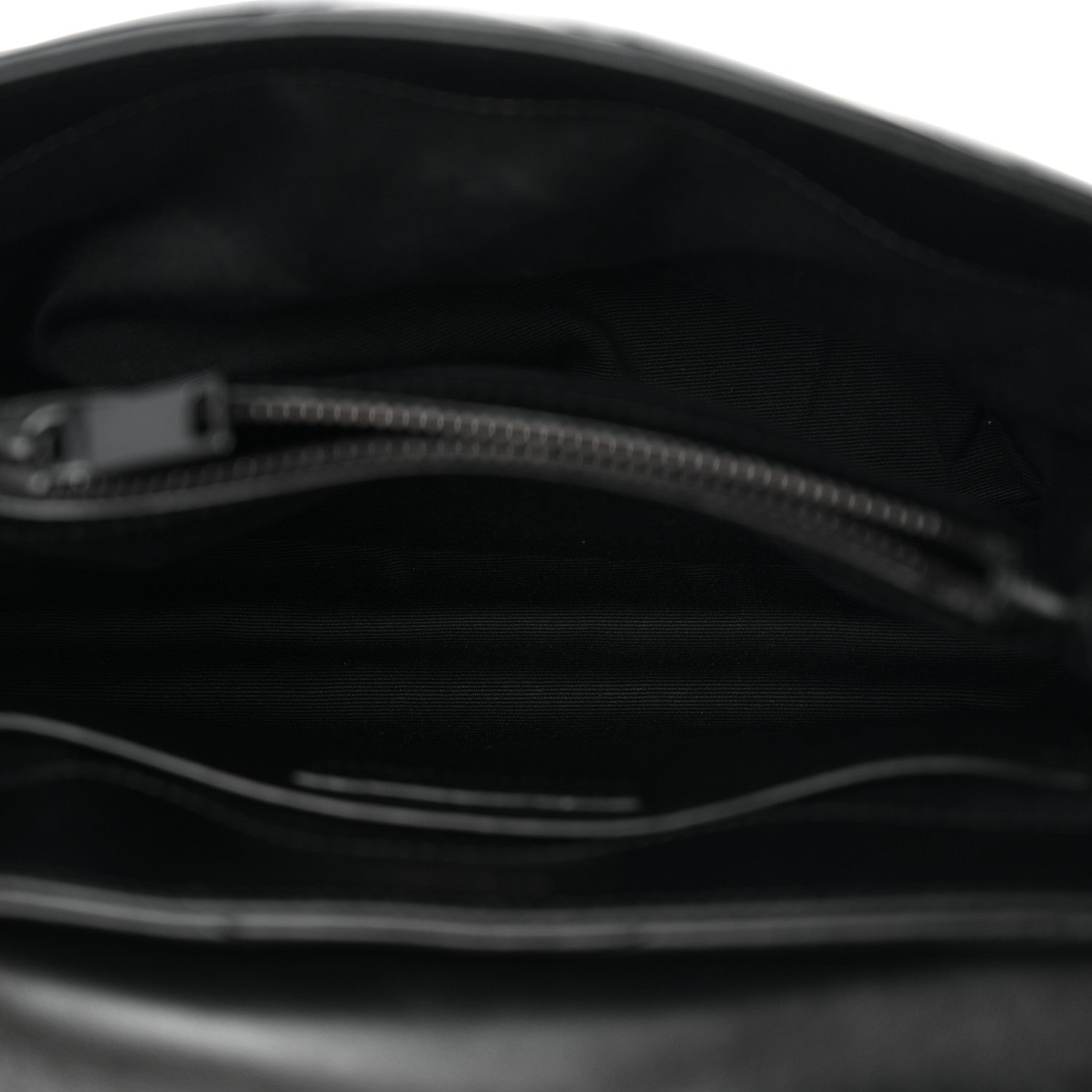 Saint Laurent Calfskin Y Quilted Monogram Monochrome Small Loulou Chain Satchel Black Black 5 of 11