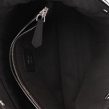 Fendi Vitello Dolce 4 Color Medium By The Way Boston Bag Carbone Grigio Polvere Multicolor 7 of 11