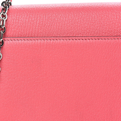 Hermes Chevre Chamkila Mini Verrou Chaine Bag Rose Lipstick 10 of 13