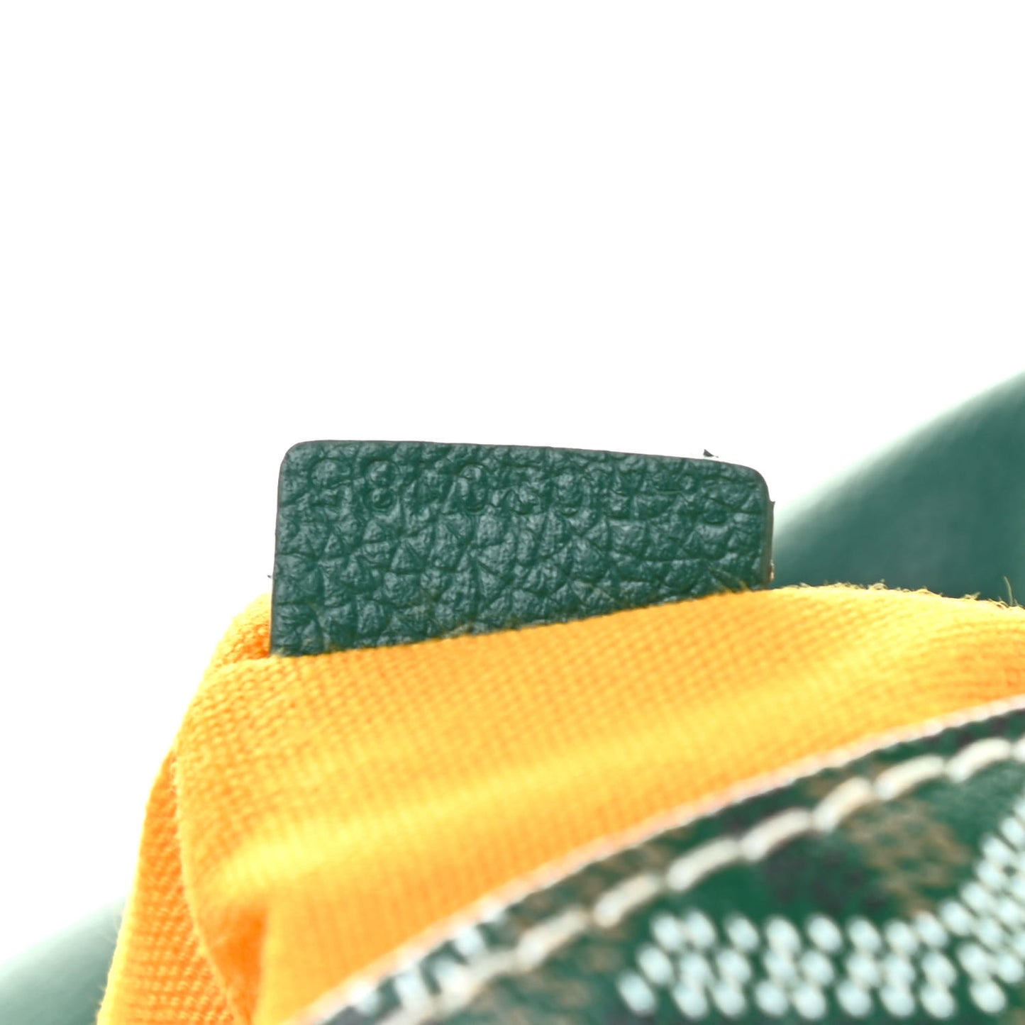 Goyardine Sainte Marie Soft Clutch Green