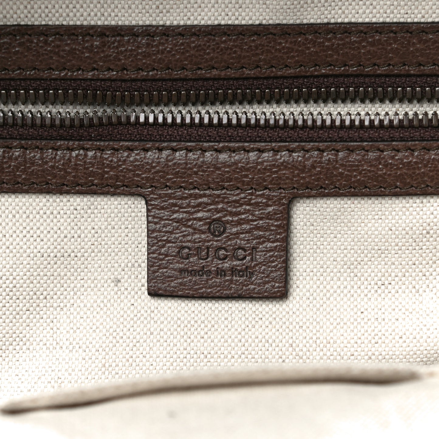 GG Supreme Monogram Calfskin Web Small Ophidia Day Backpack Beige Ebony New Acero