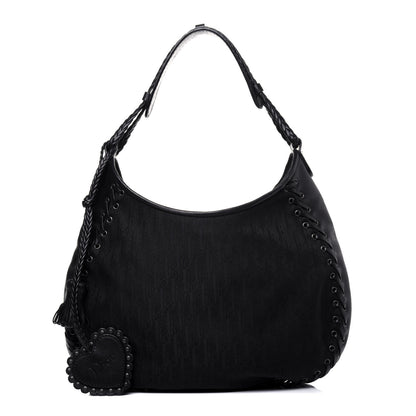 Christian Dior Monogram Ethnic Hobo Black 1 of 16