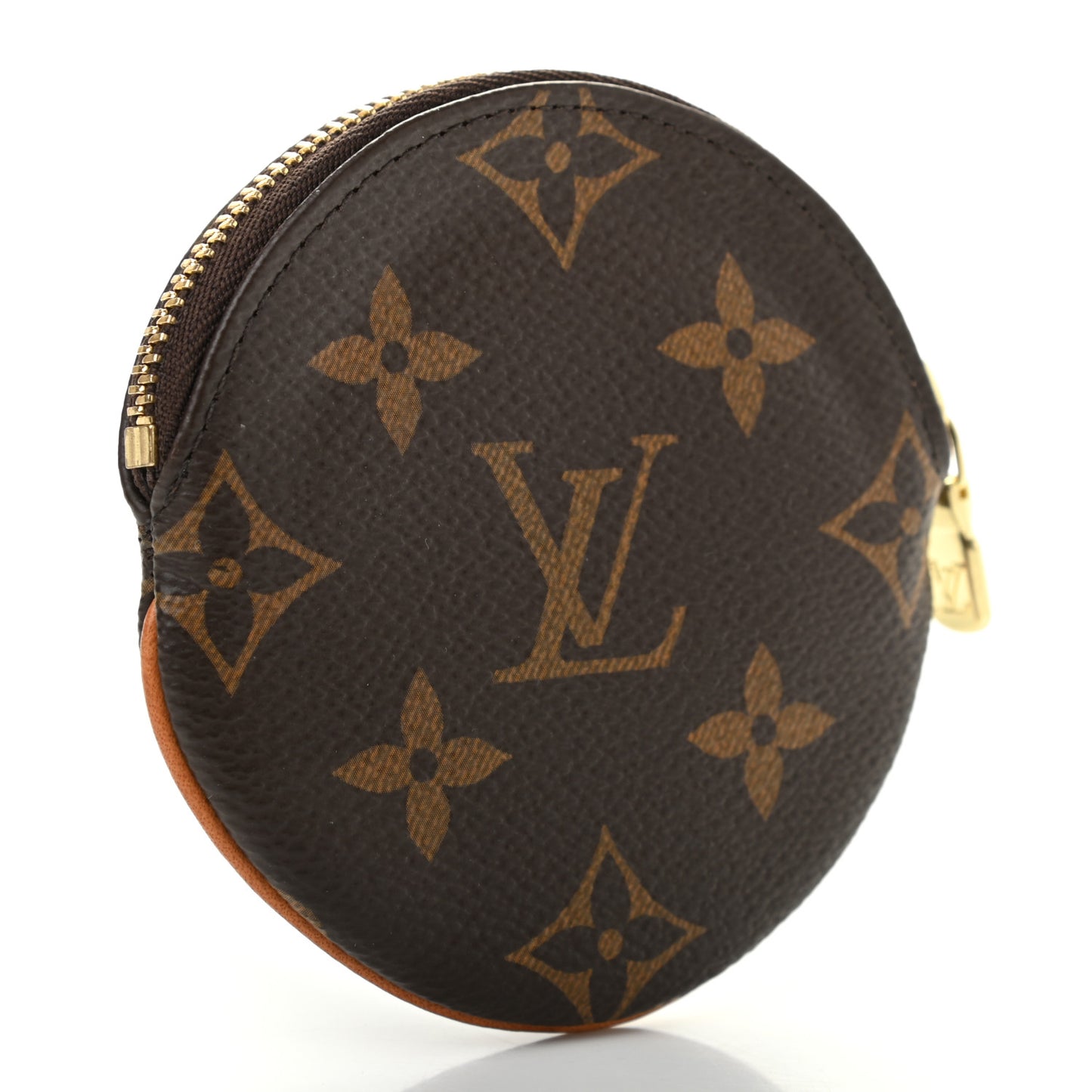 Monogram Round Coin Purse