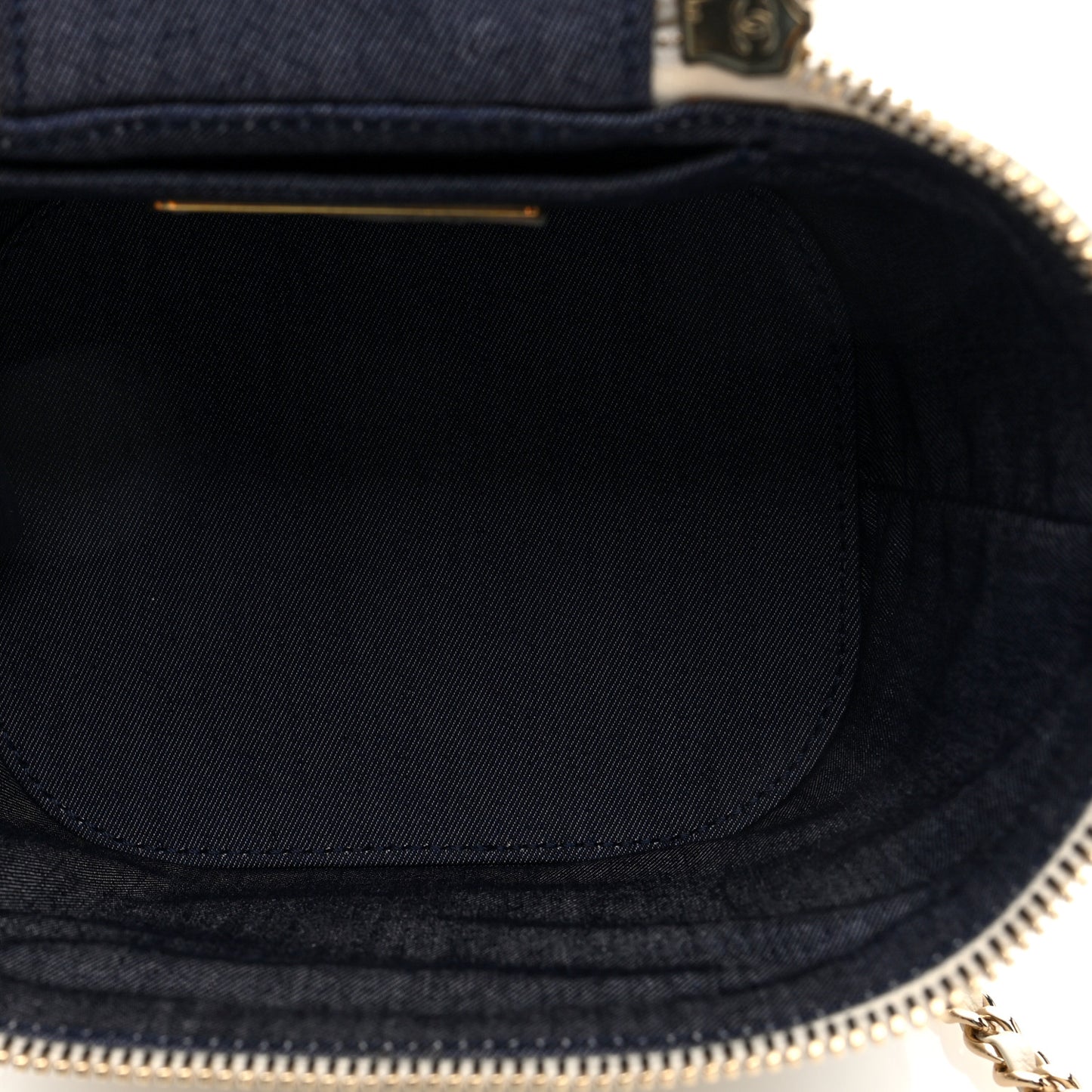 Lambskin Timeless Vanity Cosmetic Case White