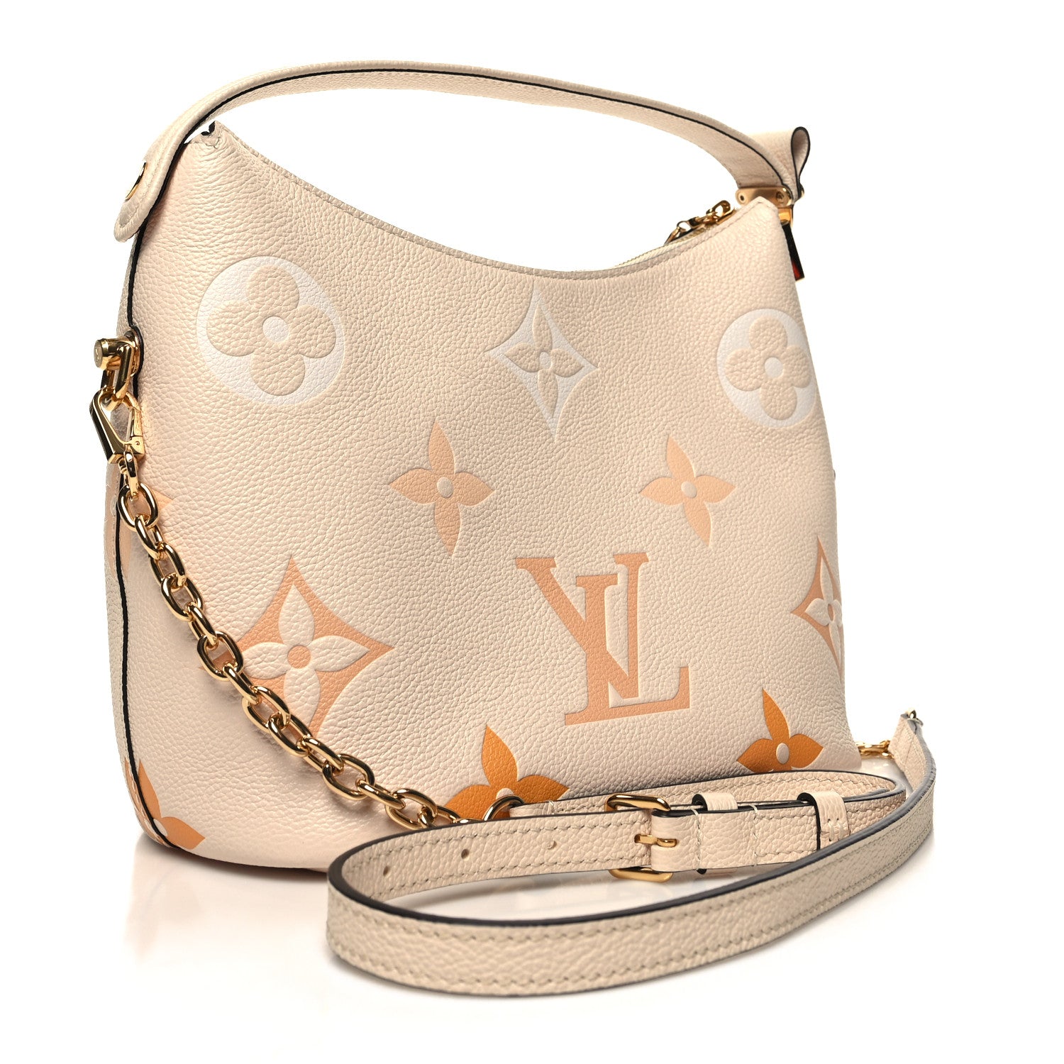 Louis Vuitton Empreinte Monogram Giant By The Pool Marshmallow Hobo Cream Saffron 3 of 10