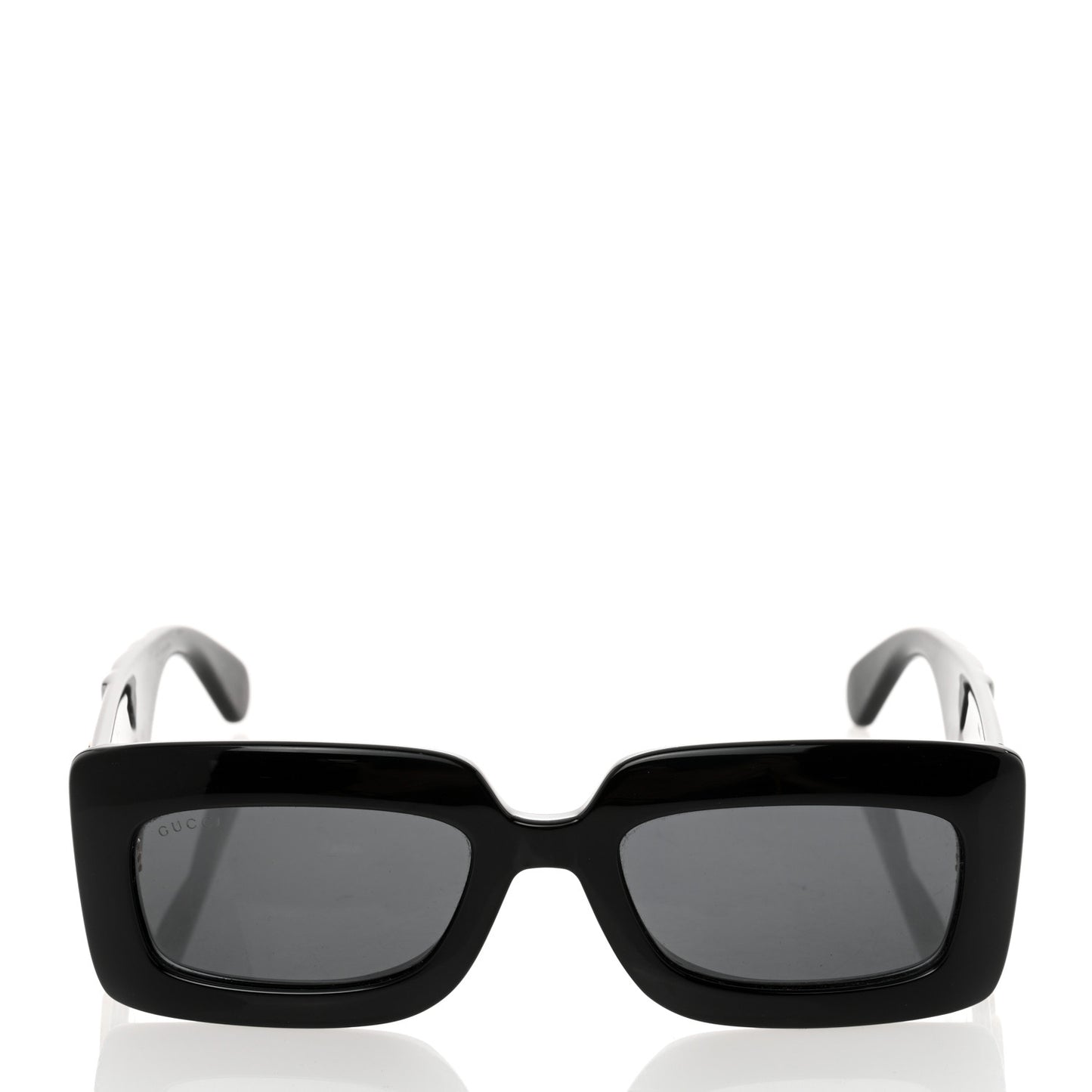 Acetate Rectangular Sunglasses GG0811S Black