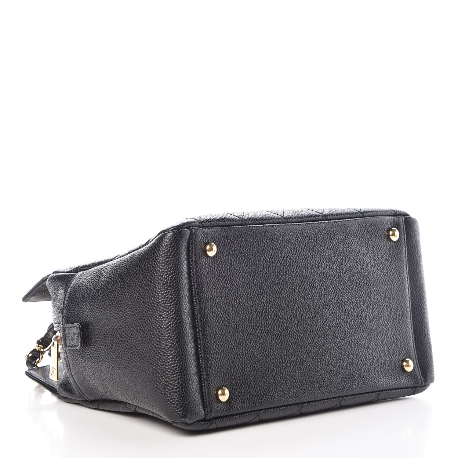 Chanel Caviar Quilted Petit Timeless Tote PTT Black 4 of 11