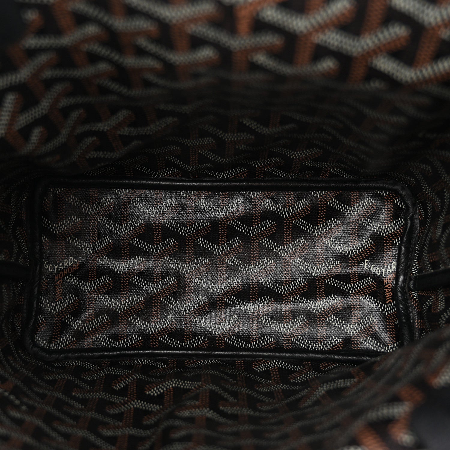 Goyard Goyardine Reversible Mini Anjou Black 9 of 18