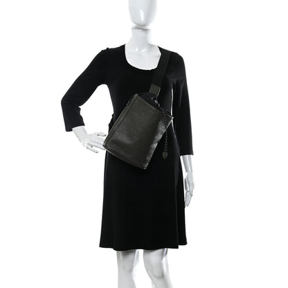 Louis Vuitton Shadow Monogram Chalk Slingbag Kaki 3 of 9