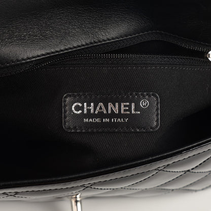 Chanel Patent Quilted Small Coco Shine Flap Black 6 of 7
