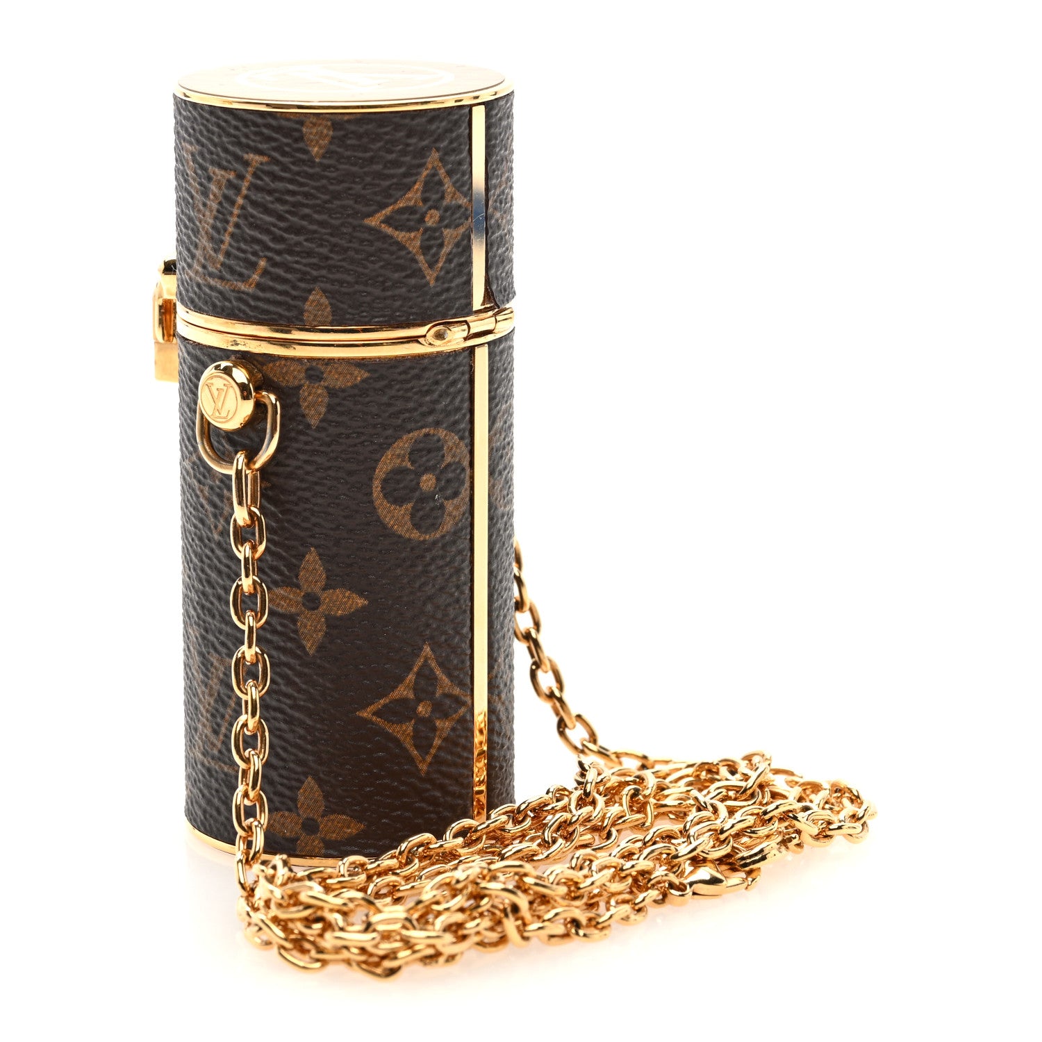 Louis Vuitton Monogram Chain Lipstick Case 3 of 9