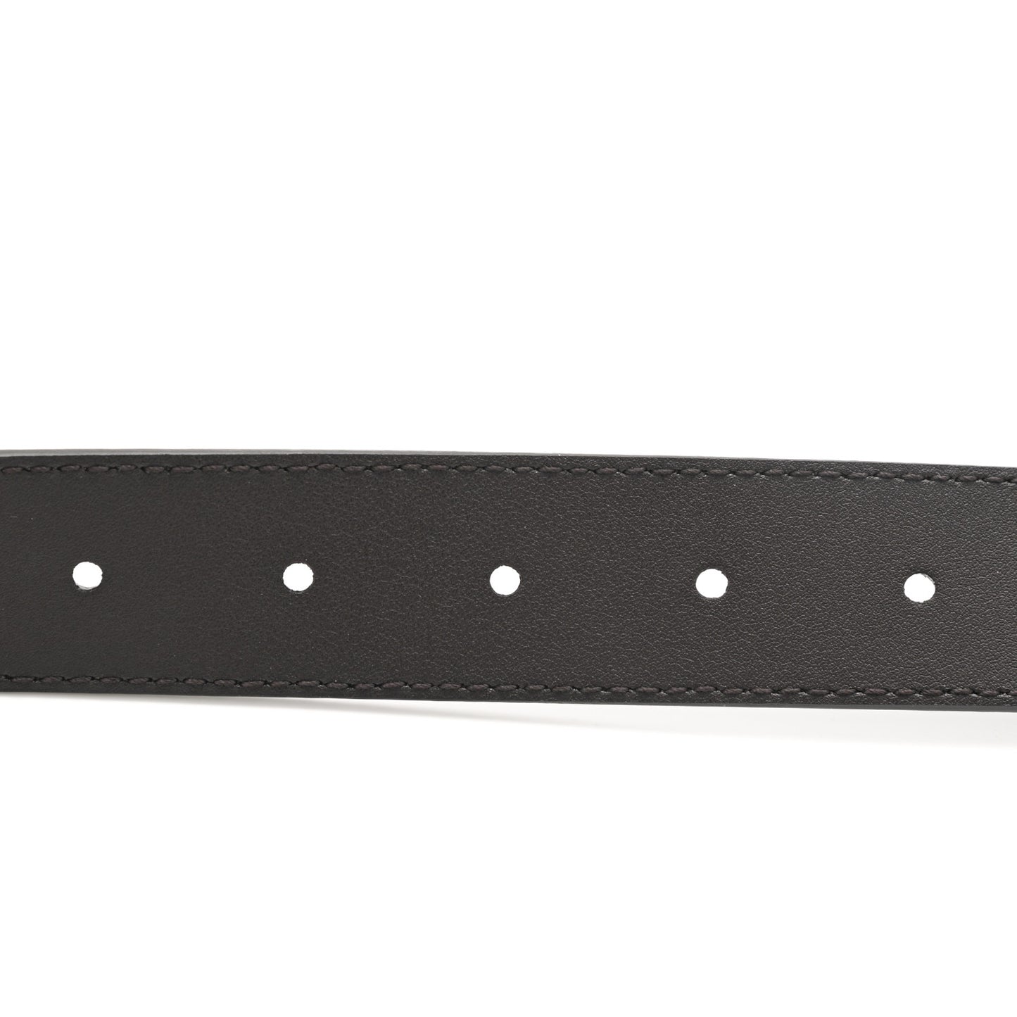 Moon Calfskin Double G 30mm Belt 90 36 Dark Cocoa