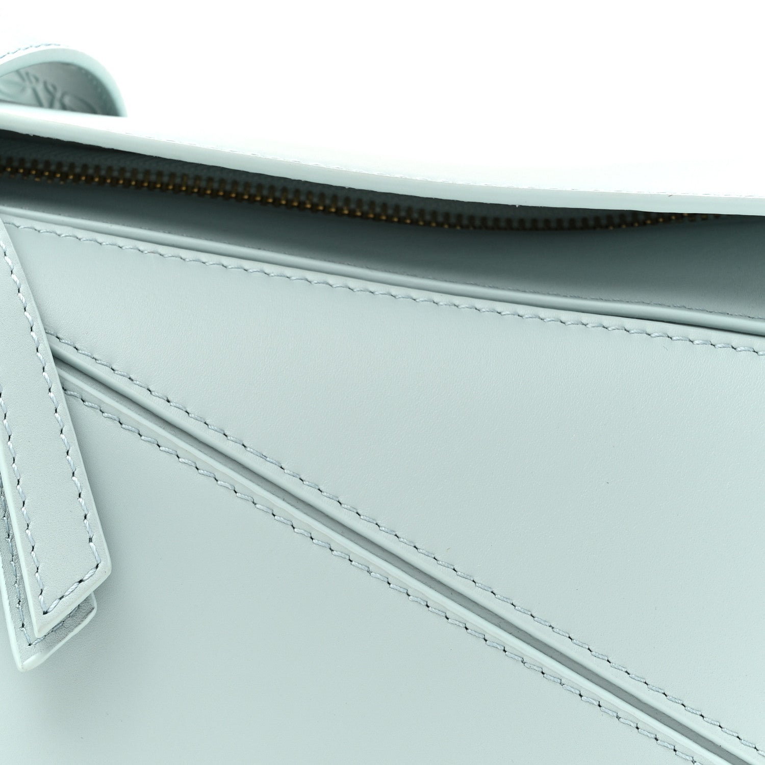 Loewe Calfskin Small Puzzle Bag Aquamarine 7 of 11