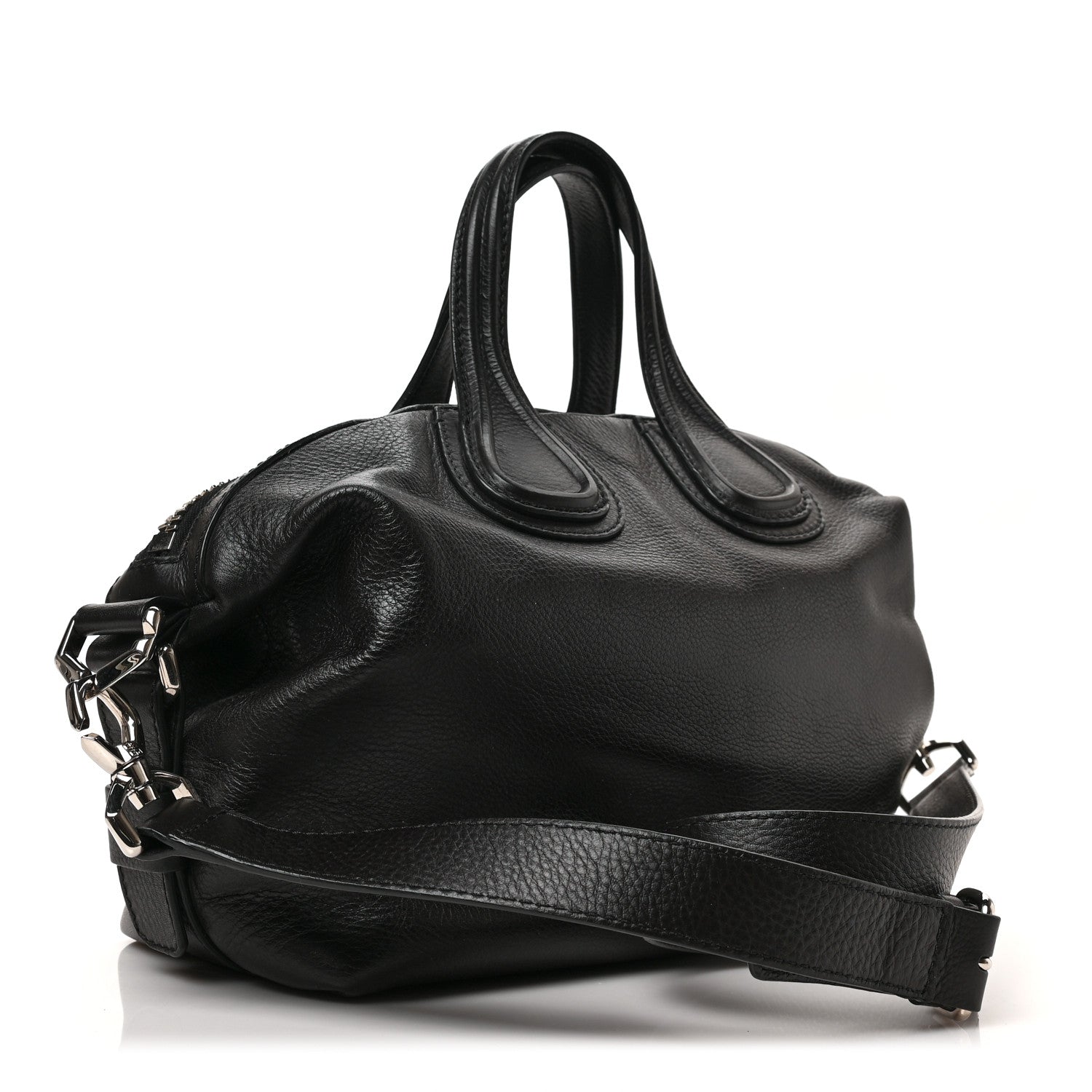 Givenchy Waxy Grained Calfskin Small Nightingale Black 3 of 8